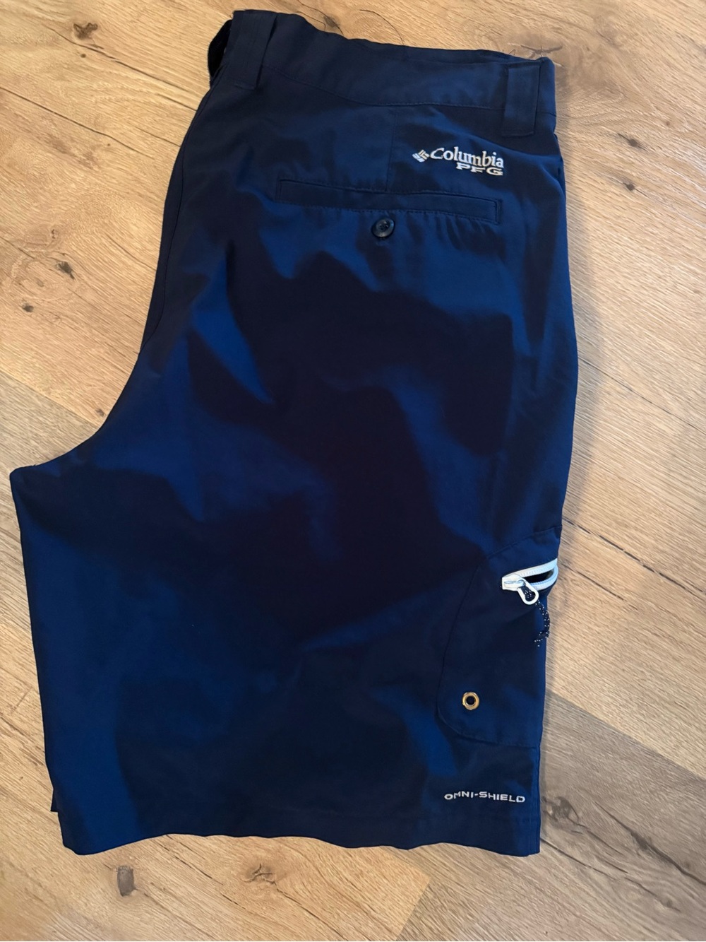 Columbia Navy Blue Performance Outdoor Shorts